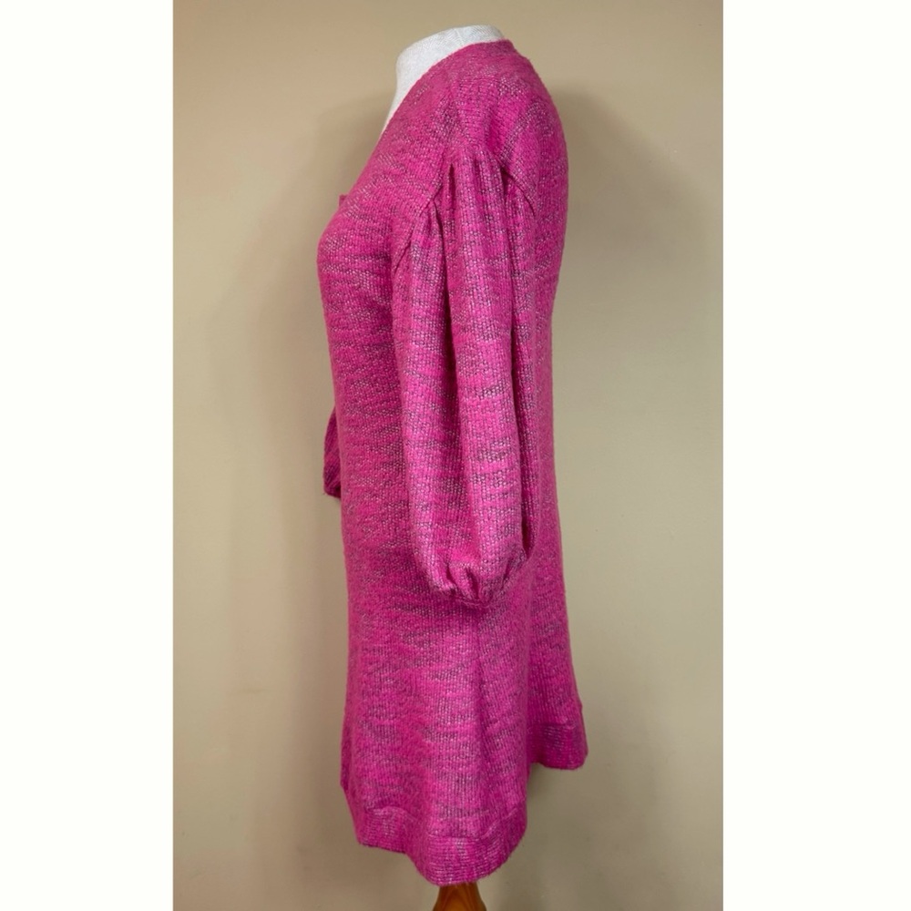 Anthropologie Saturday/Sunday Lyla Cozy Tunic Dress in Pink Size Small Petite - Picture 5 of 11